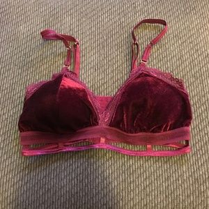 Velvet Bralette